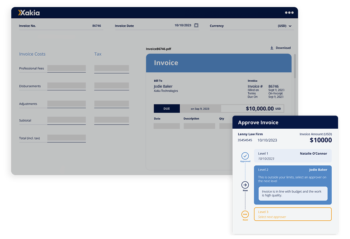 legal spend management software